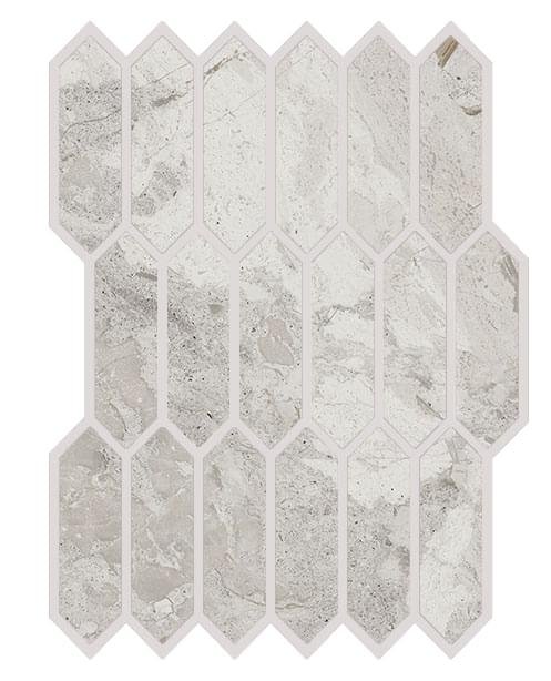 Cerdomus Karnis Mosaico Losanga Silver Levigato 30x38
