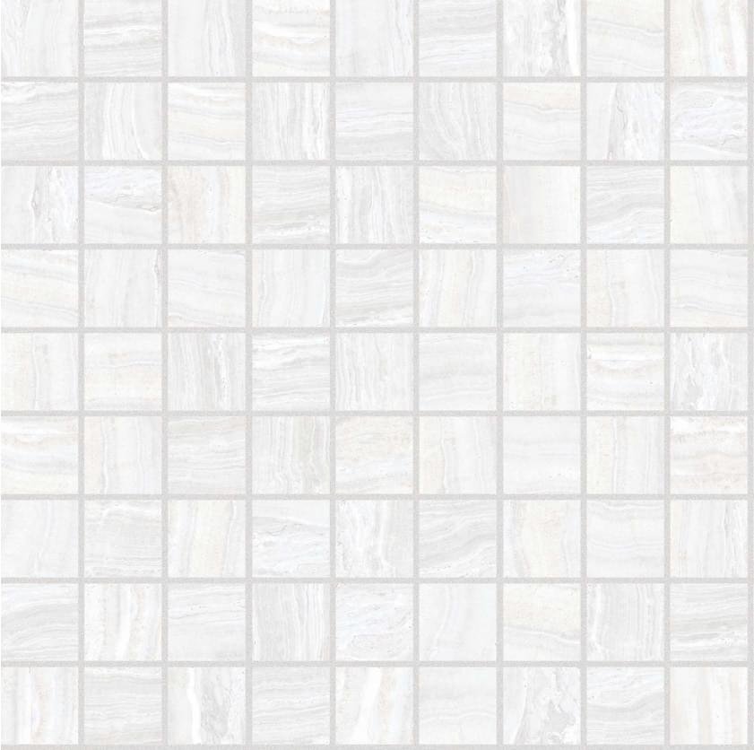 Cerim Onyx White Mosaico Lucido 3x3 30x30