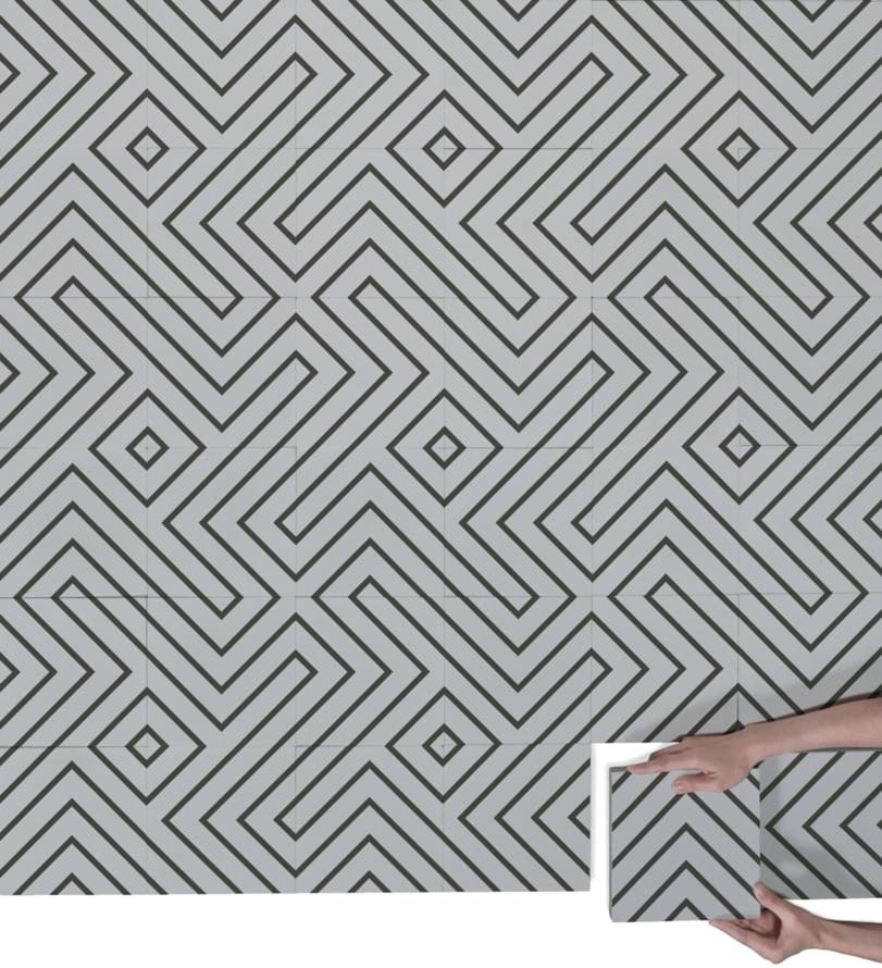 Cezzle Geo Labyrinth 1 20x20