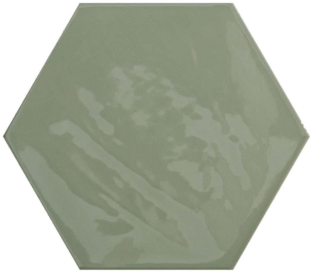 Cifre Kane Hexagon Sage 16x18