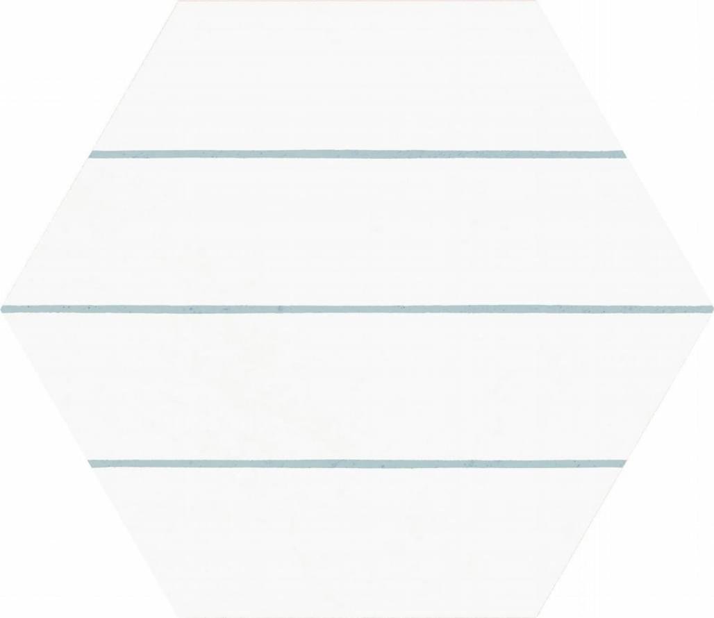 Codicer Porto Hex Savona Aqua 22x25
