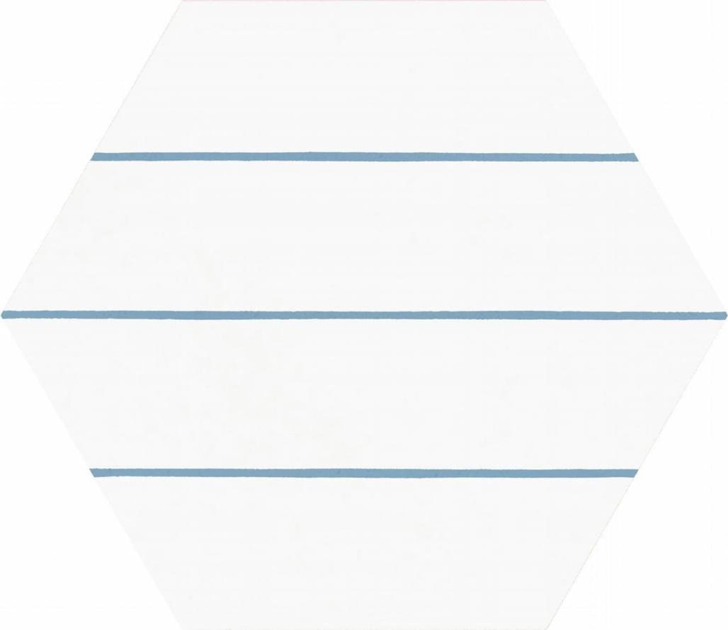 Codicer Porto Hex Savona Blue 22x25