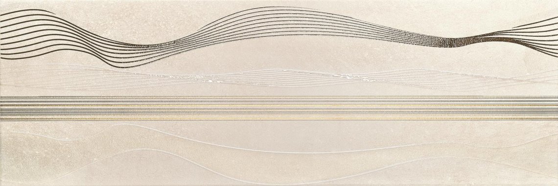 Colorker District Decor Torsade Sabbia 25x75