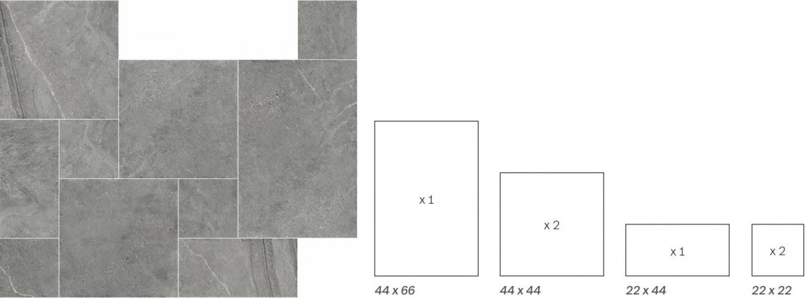 Colorker Giant Modular Grey Grip 110x132