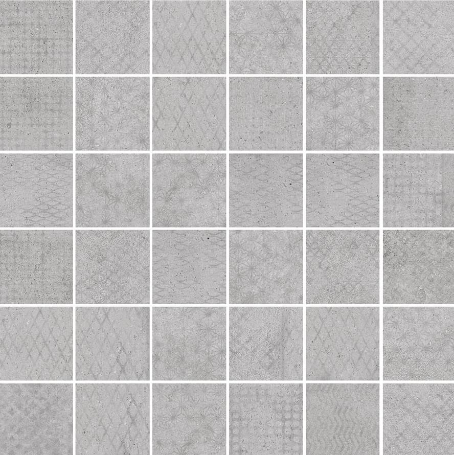 Colorker Hit Mosaico Numme Grey 30x30
