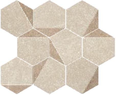 Colorker Madison Hexagono Net Bone 26x30