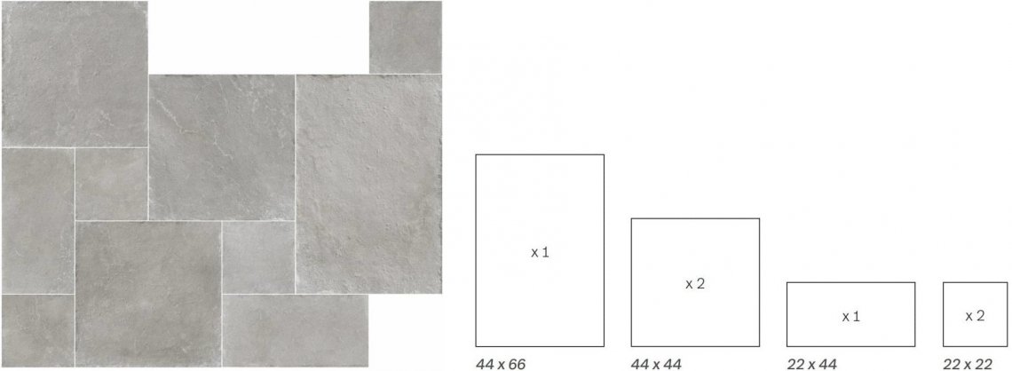 Colorker Meribel Modular Pearl 110x132