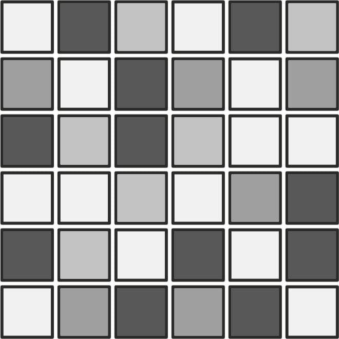 Colorker Pizarra Mosaico Mix F 30x30