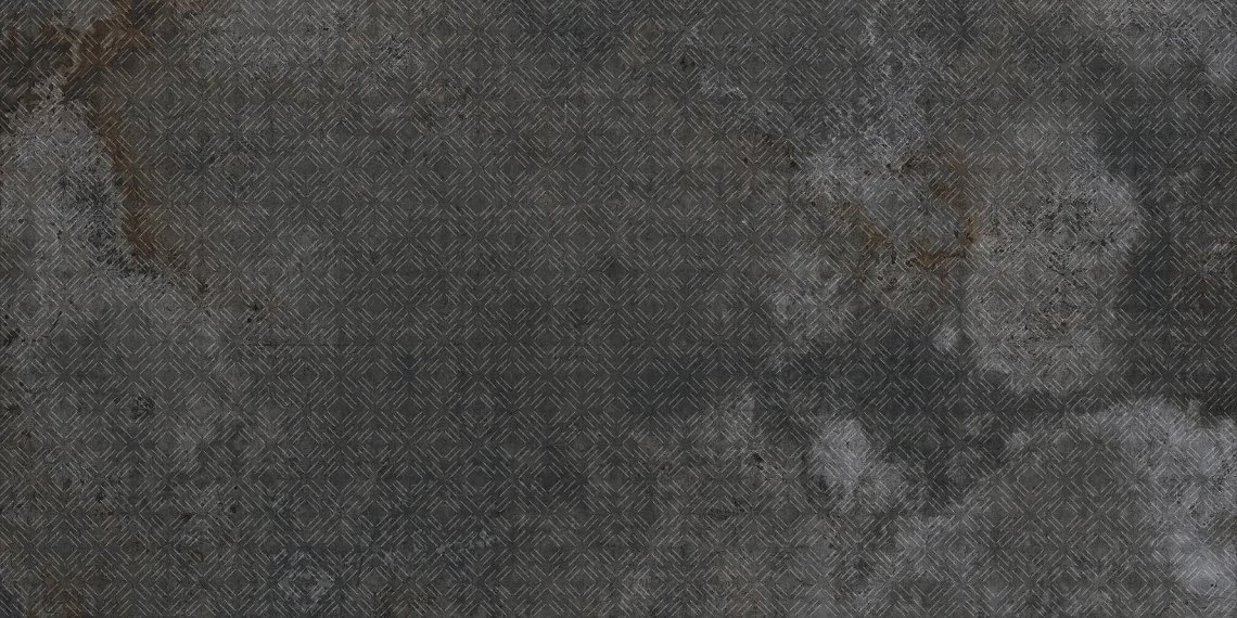 Del Conca Alchimia 8 Nero Decoro Rett Hard 60x120