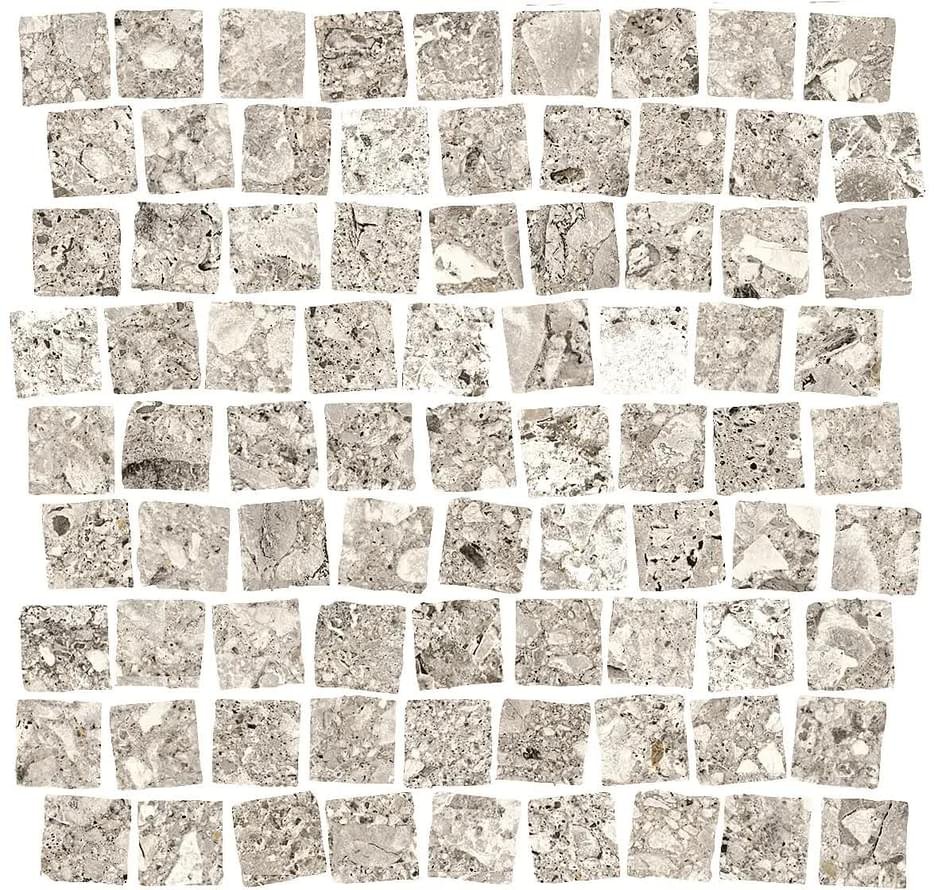Del Conca HSV Stelvio Mosaico Grigio 5 30x30
