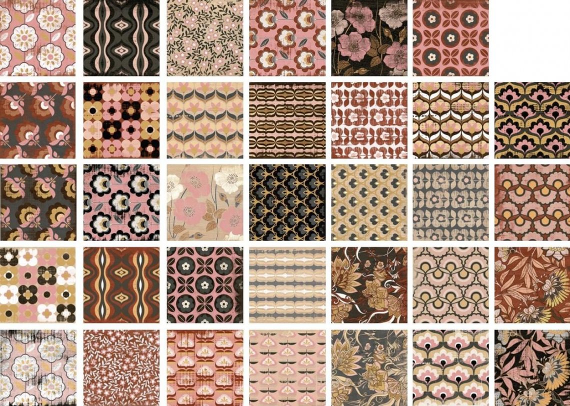Diffusion Chike Patchwork Spring-Summer Set 34 Pcs 125x175