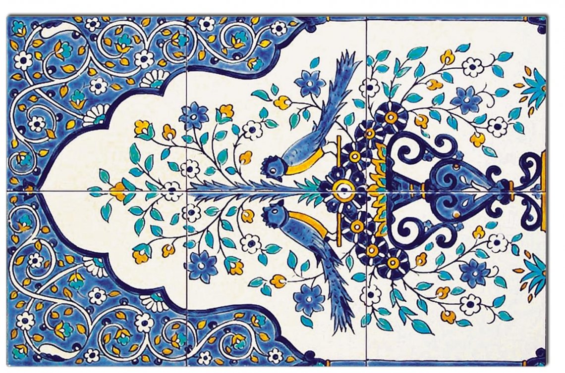 Diffusion Doremail Fresques Shalimar Set 6 Pcs 40x60