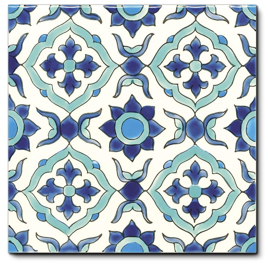 Diffusion Doremail Mediterraneens Carreau Maya 20x20