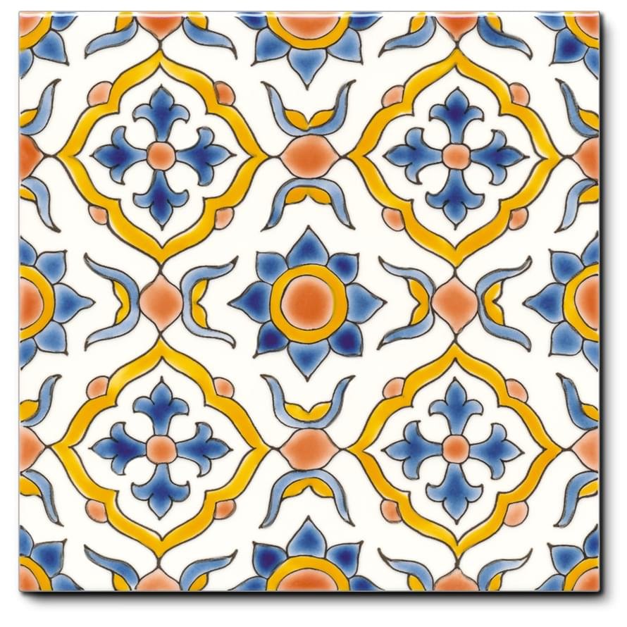 Diffusion Doremail Mediterraneens Carreau Maya Automne 20x20