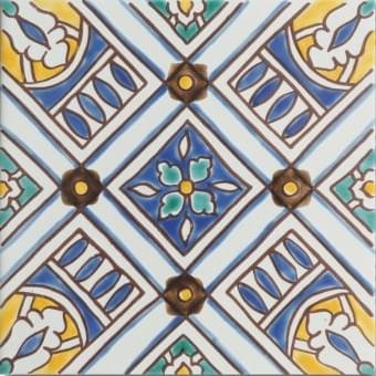 Diffusion Doremail Mediterraneens Carreau Nora 20x20