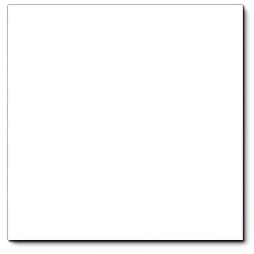 Diffusion Doremail Unis Carreau Plat Blanc 20x20