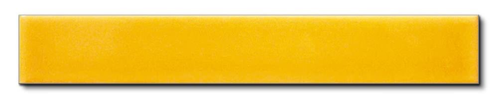 Diffusion Doremail Unis Listel Plat Jaune Artisanal 3x20
