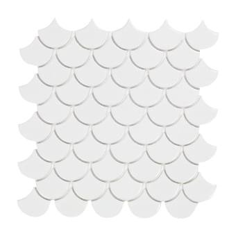 Diffusion Emoi Ecaille De Poisson Blanc Matt 30x30