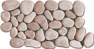 Diffusion Galets De Bali Frise Rond Mat Rose 15x30