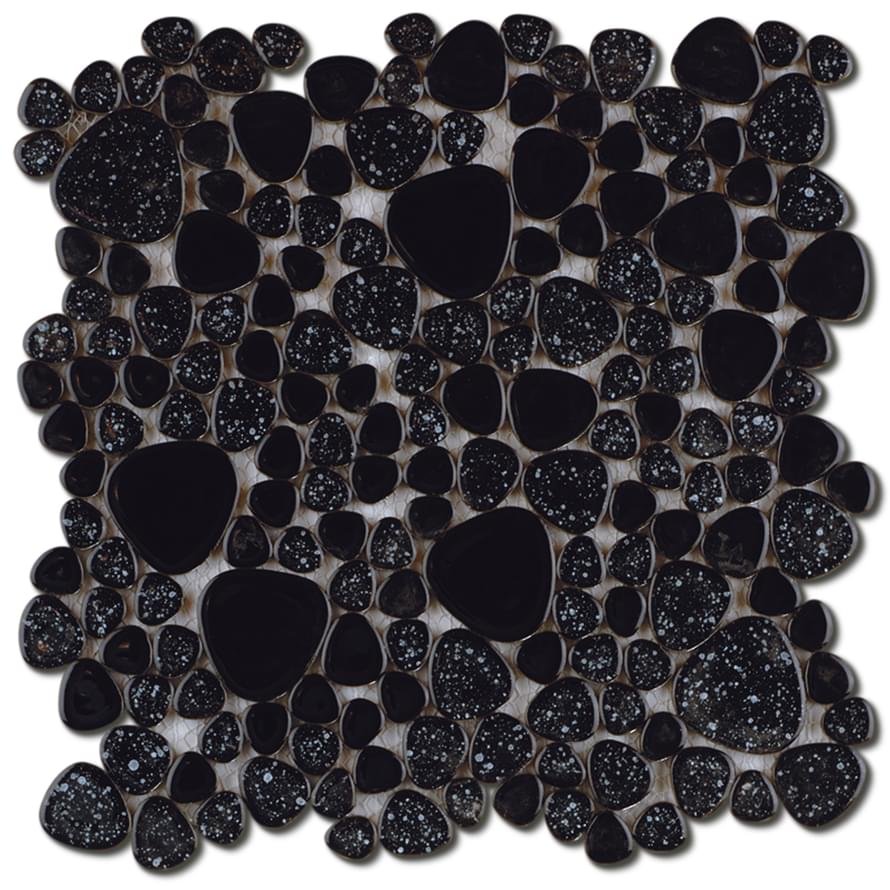 Diffusion Galets Japonais Noir Mouchete 110 26x26