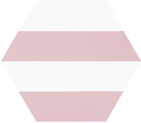 Diffusion Hexagon Orientation Capri Pink 22x25