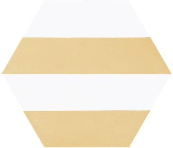 Diffusion Hexagon Orientation Capri Yellow 22x25