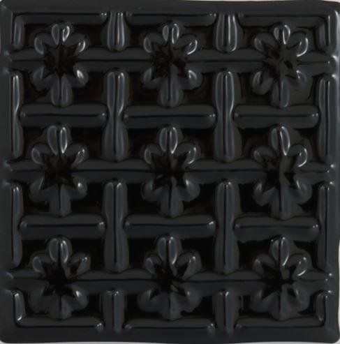Diffusion Metro London Decor Soho Square Noir 13x13