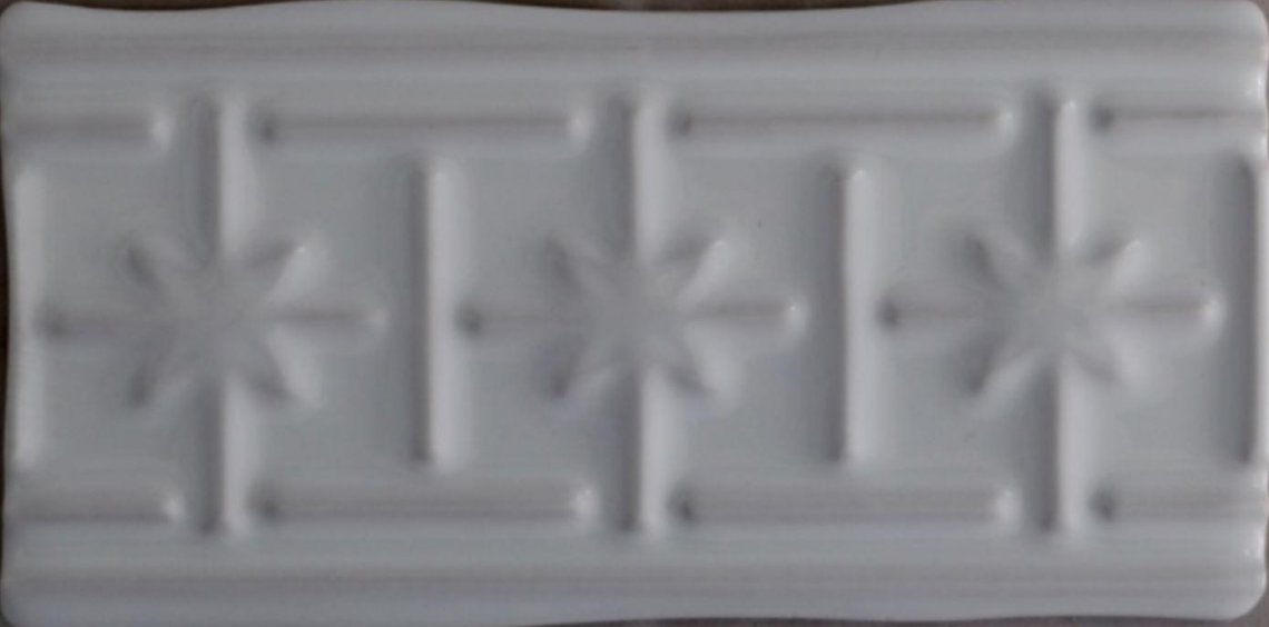Diffusion Metro London Frise Soho Square Blanc 7x13