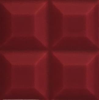 Diffusion Metro New-York Biseaute Rockefeller Lie De Vin 10x10