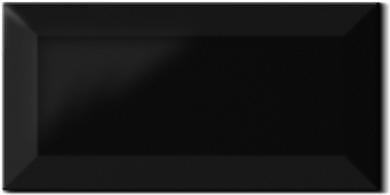 Diffusion Metro Paris Biseaute Noir 32 7.5x15