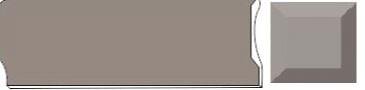 Diffusion Metro Paris Special Cimaise Droite Chestnut Mat 112 5x15