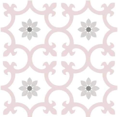 Diffusion Porcelain Decors Dalia Pink 25x25
