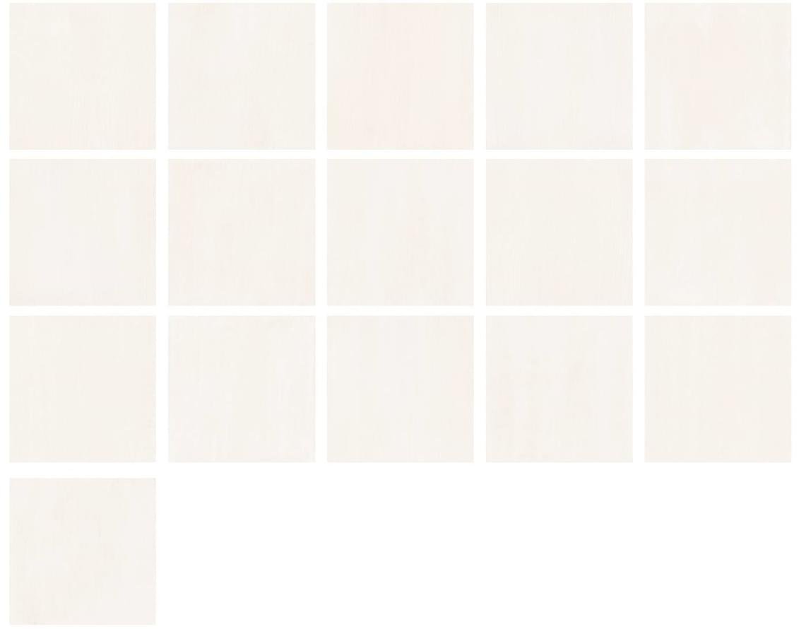 Diffusion Tahiti White Set 23 Pcs 25x25