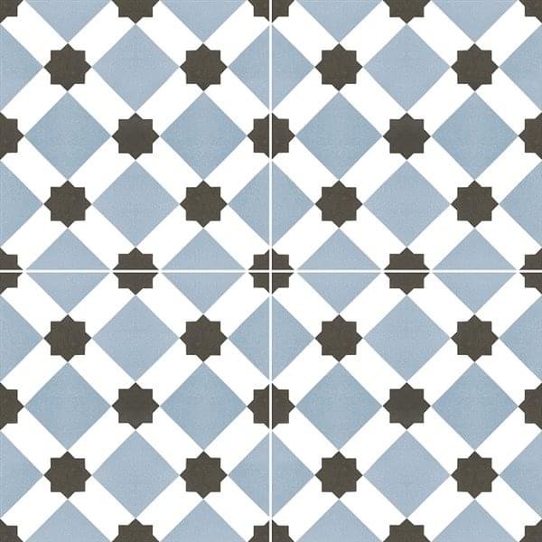 Dual Gres NiceKer Chic Howard Blue 44.5x44.5