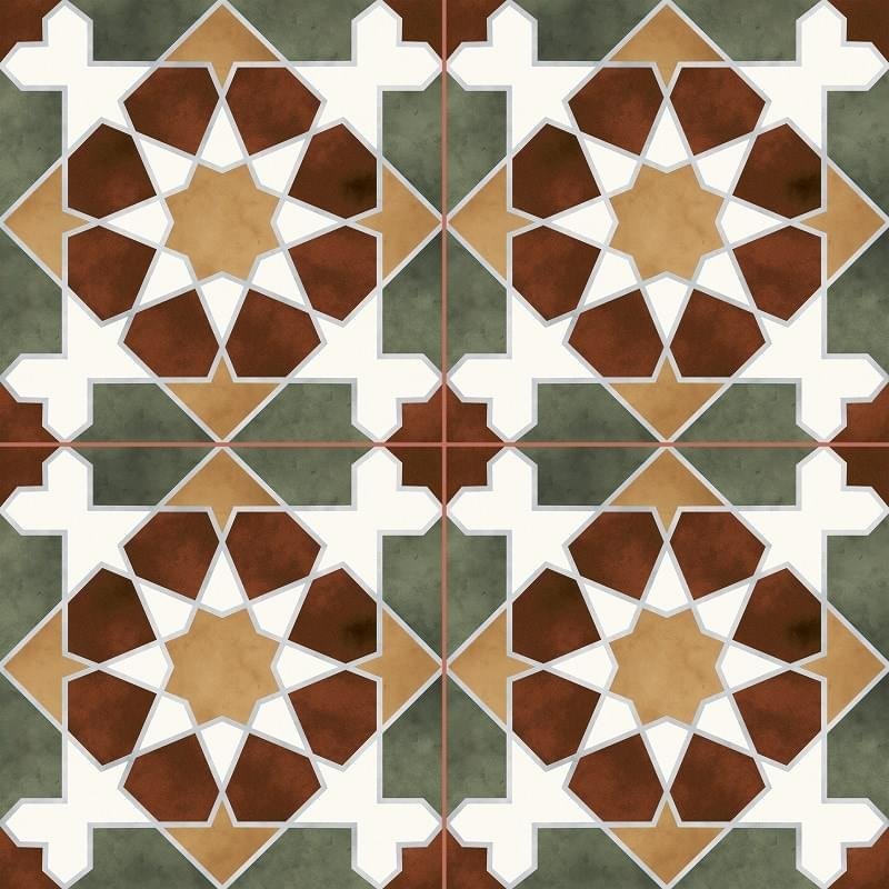 Dual Gres NiceKer Chic Rabat Green 45.2x45.2