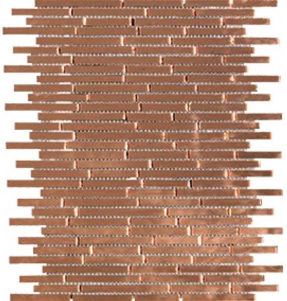 Dune Mosaico Copper Mirror 26.5x28.5