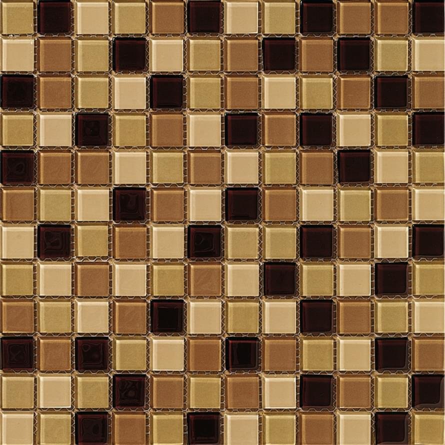 Dune Mosaico Malla Cristal Beige Brillo 29.8x29.8