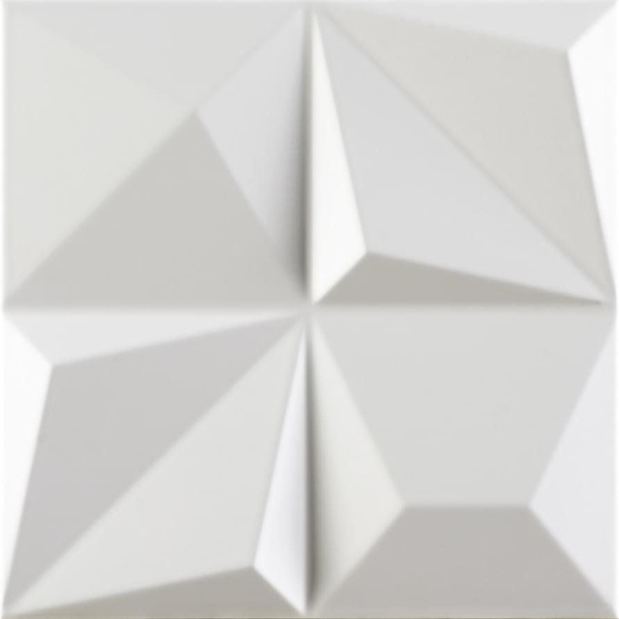 Dune Shapes 1 Multichapes White 25x25