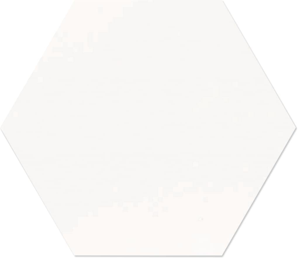 Dune Shapes 5 Hexaline White 21.5x25
