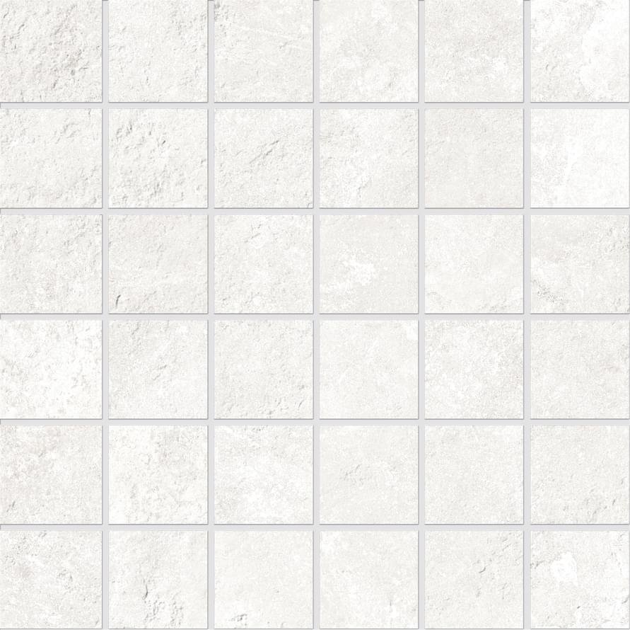 Emil Ceramica Chateau Mosaico 5x5 Blanc Naturale 30x30