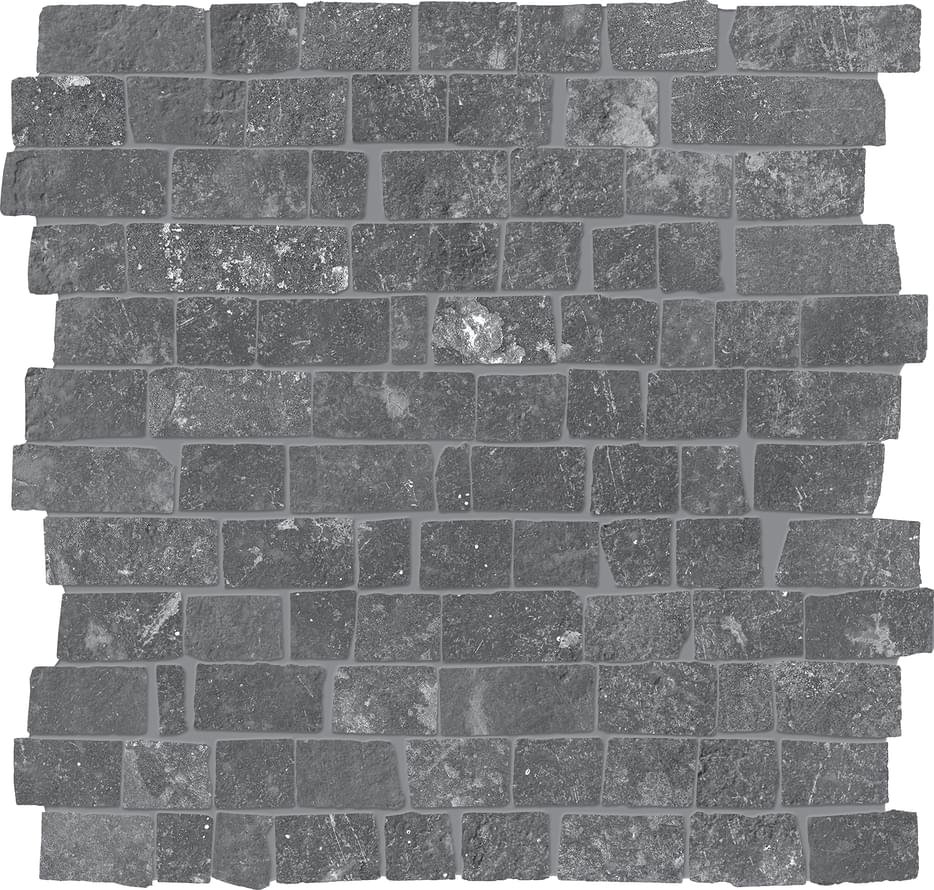 Emil Ceramica Chateau Mosaico Petite Mur Noir Naturale 30x30