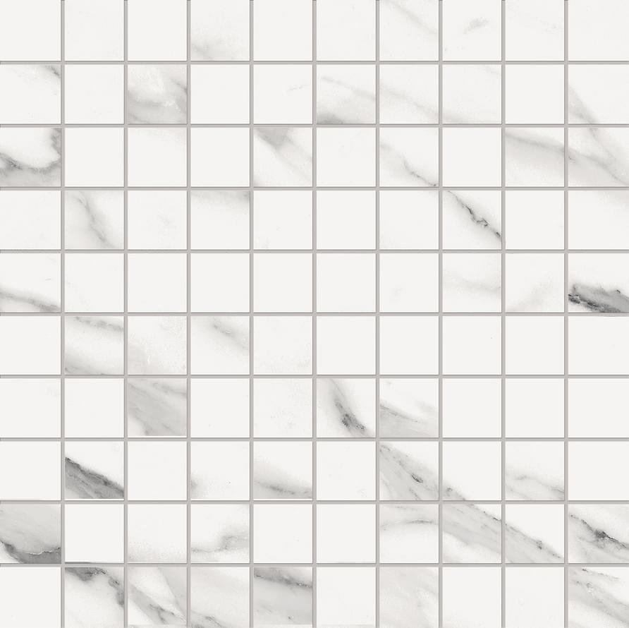 Emil Ceramica Tele Di Marmo Mosaico 3x3 Statuario Michelangelo Full Lappato 30x30