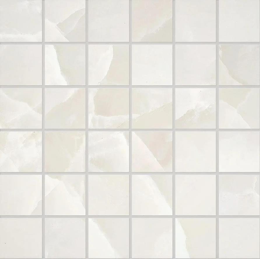 Emil Ceramica Tele Di Marmo Onyx Mosaico 5x5 Ivory Silktech 30x30