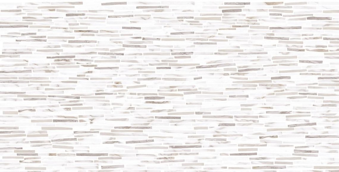 Emil Ceramica Tele Di Marmo Reloaded Battuto Di Listelli Calacatta Gold Canova Full Lappato 60x120