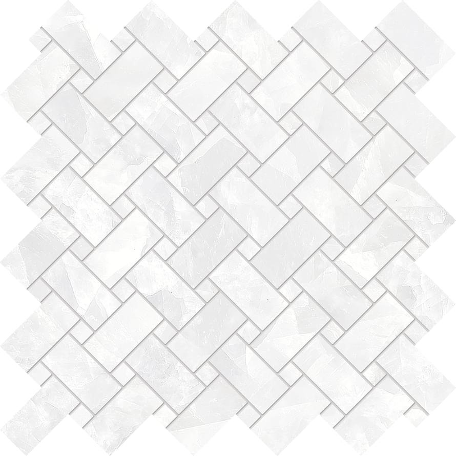 Emil Ceramica Tele Di Marmo Revolution Intrecci Thassos Full Lappato 30x30