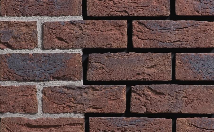 Engels Handform Blauw Paars Antiek Wf Плитка 5x20.9