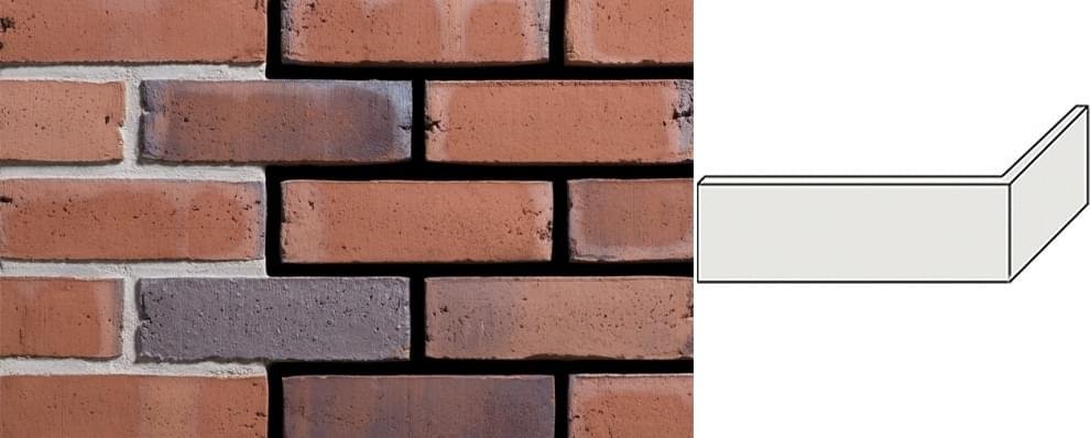 Engels Tighel Brik Chiara Df Плитка Угловая 214x101x24x66 6.6x31.5
