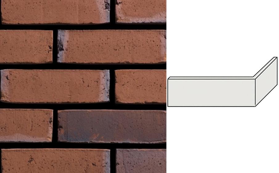 Engels Tighel Brik Ferro Df Плитка Угловая 210x100x24x65 6.5x31