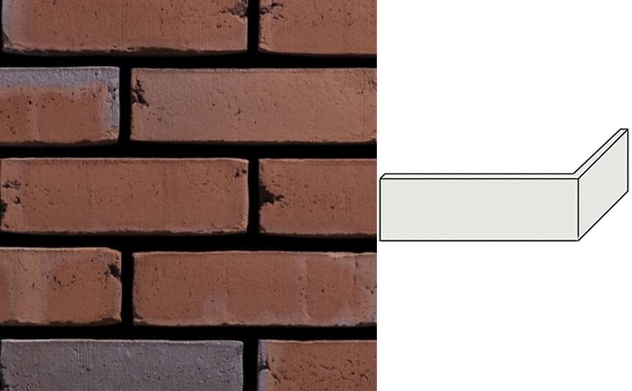 Engels Tighel Brik Fume Df Плитка Угловая 210x100x24x65 6.5x31