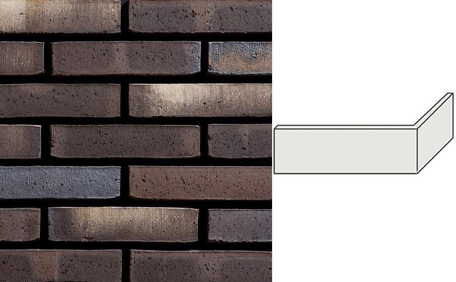 Engels Tighel Brik Sardonyx Df Плитка Угловая 210x100x24x65 6.5x31